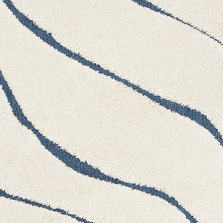 Safavieh Shag SG472 Cream/Blue Area Rug 