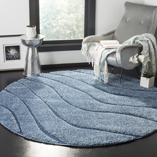 Safavieh Shag SG472 Light Blue/Blue Area Rug 