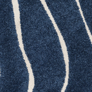 Safavieh Shag SG472 Dark Blue/Cream Area Rug 