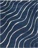 Safavieh Shag SG472 Dark Blue/Cream Area Rug 