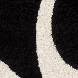 Safavieh Shag SG474 Black/Ivory Area Rug 