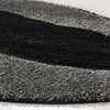 Safavieh Shag SG475 Grey/Black Area Rug Detail Image