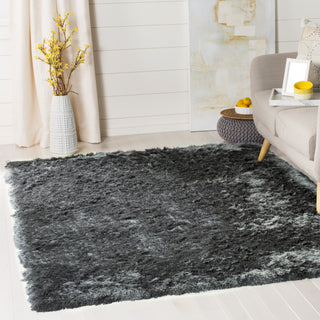 Safavieh Shag Paris Slate Area Rug Room Scene Feature