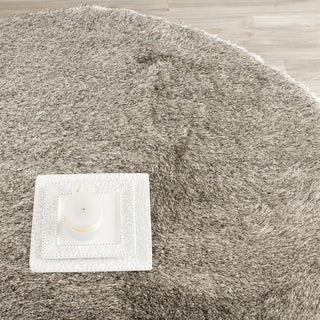 Safavieh Shag Paris Sable Area Rug Round