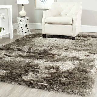 Safavieh Shag Paris Sable Area Rug Room Scene