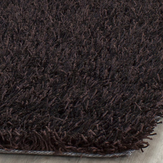 Safavieh Shag New Orleans Chocolate/Chocolate Area Rug Detail