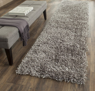 Safavieh Shag New Orleans Grey/Grey Area Rug Room Scene Feature