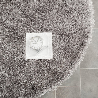 Safavieh Shag New Orleans Grey/Grey Area Rug Round