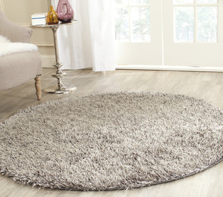 Safavieh Shag New Orleans Grey/Grey Area Rug Room Scene