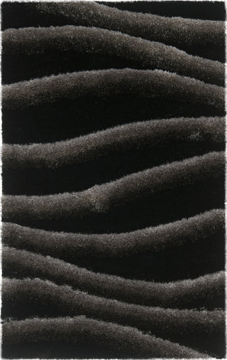 Safavieh Shag 3d Black/Grey Area Rug main image