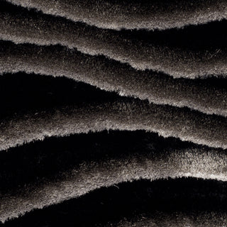 Safavieh Shag 3d Black/Grey Area Rug 