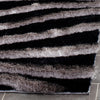 Safavieh Shag 3d Black/Grey Area Rug Detail