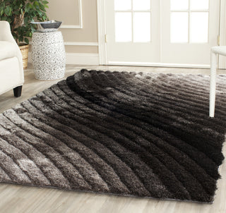 Safavieh Shag 3d Silver Area Rug Room Scene Feature