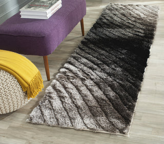 Safavieh Shag 3d Silver Area Rug Room Scene