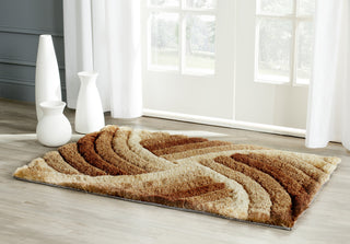 Safavieh Shag 3d Mink Area Rug Room Scene