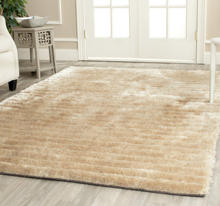 Safavieh Shag 3d Champagne Area Rug Room Scene