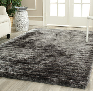 Safavieh Shag 3d Silver Area Rug Room Scene Feature