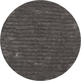 Safavieh Shag 3d Silver Area Rug Round