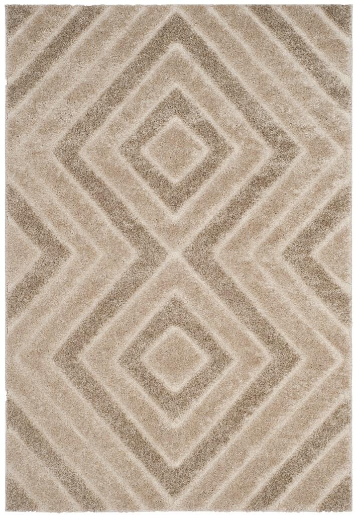 Safavieh Memphis Shag SG834C Cream/Taupe Area Rug main image