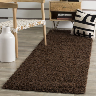 Safavieh Athens Shag SGA119A Brown Area Rug  Feature