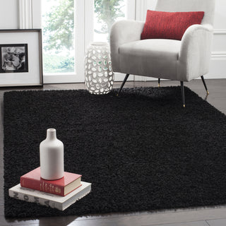 Safavieh Athens Shag SGA119K Black Area Rug  Feature