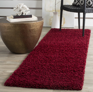 Safavieh Athens Shag SGA119R Red Area Rug 