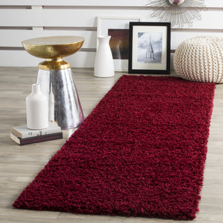 Safavieh Athens Shag SGA119R Red Area Rug 