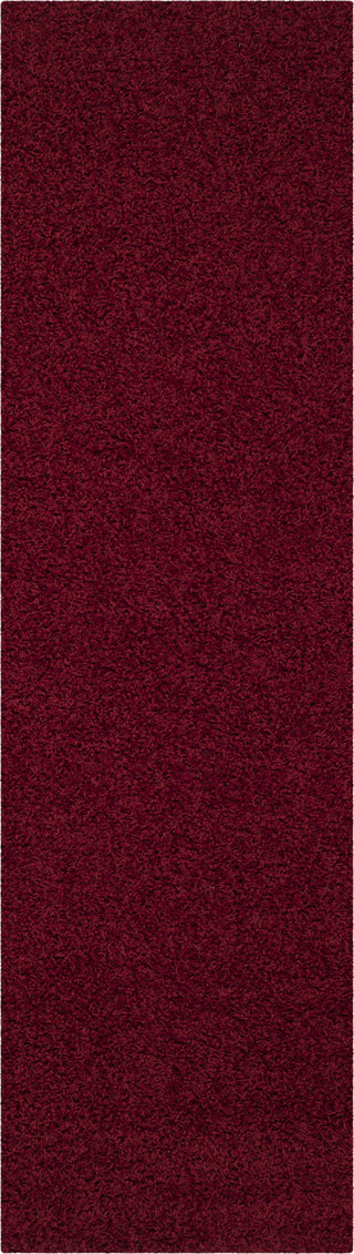 Safavieh Athens Shag SGA119R Red Area Rug 