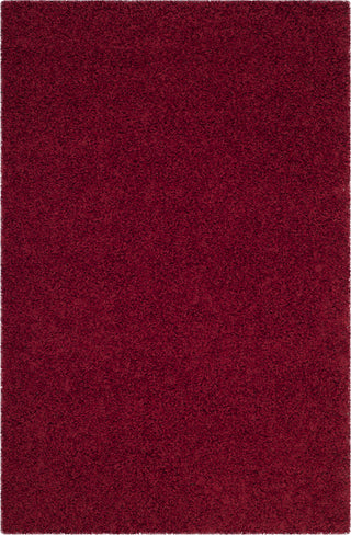 Safavieh Athens Shag SGA119R Red Area Rug 