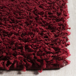 Safavieh Athens Shag SGA119R Red Area Rug 