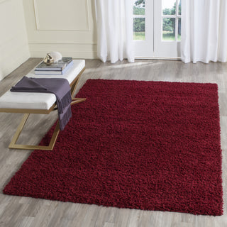 Safavieh Athens Shag SGA119R Red Area Rug 