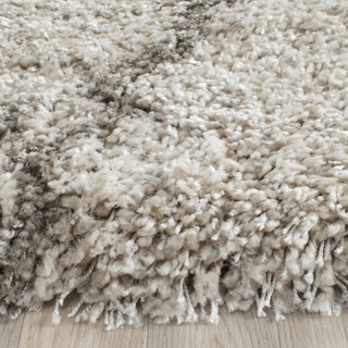 Safavieh Belize Shag SGB482D Taupe/Grey Area Rug 