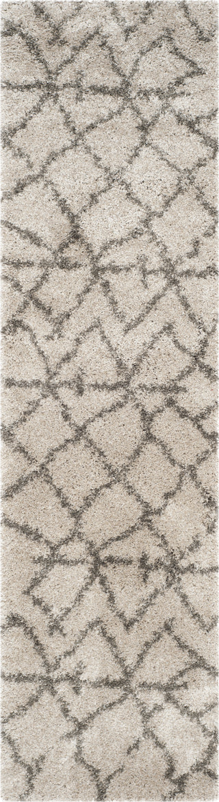 Safavieh Belize Shag SGB482D Taupe/Grey Area Rug 