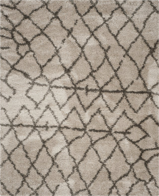 Safavieh Belize Shag SGB482D Taupe/Grey Area Rug 