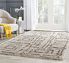 Safavieh Belize Shag SGB487D Taupe/Grey Area Rug  Feature