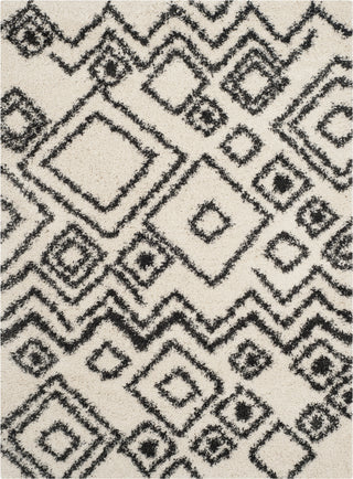 Safavieh Belize Shag SGB488B Ivory/Charcoal Area Rug main image