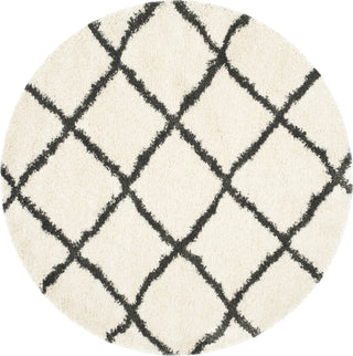 Safavieh Belize Shag SGB489B Ivory/Charcoal Area Rug 