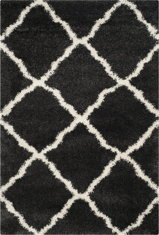 Safavieh Belize Shag SGB489C Charcoal/Ivory Area Rug main image