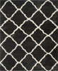 Safavieh Belize Shag SGB489C Charcoal/Ivory Area Rug 