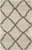 Safavieh Belize Shag SGB489D Taupe/Grey Area Rug 