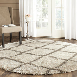 Safavieh Belize Shag SGB489D Taupe/Grey Area Rug 