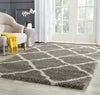 Safavieh Belize Shag SGB489G Grey/Taupe Area Rug  Feature