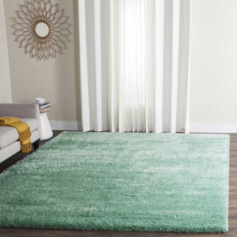 Safavieh Charlotte Shag SGC720T Teal Area Rug  Feature