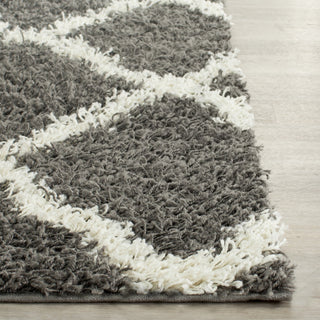 Safavieh Dallas Shag SGD257A Dark Grey/Ivory Area Rug 