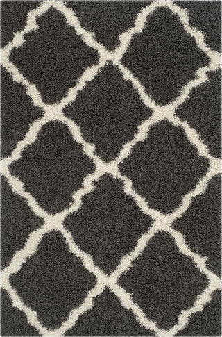 Safavieh Dallas Shag SGD257A Dark Grey/Ivory Area Rug main image