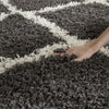 Safavieh Dallas Shag SGD257A Dark Grey/Ivory Area Rug 
