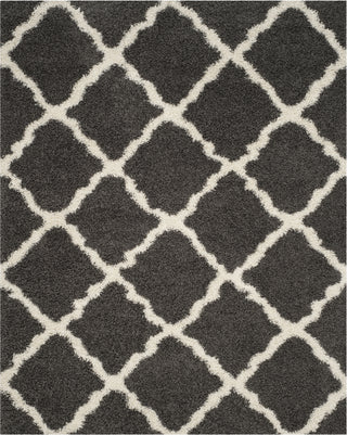 Safavieh Dallas Shag SGD257A Dark Grey/Ivory Area Rug 