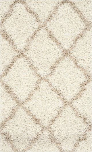 Safavieh Dallas Shag SGD257B Ivory/Beige Area Rug 