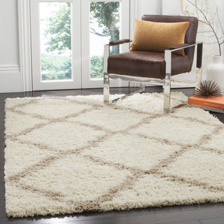 Safavieh Dallas Shag SGD257B Ivory/Beige Area Rug  Feature