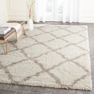 Safavieh Dallas Shag SGD257B Ivory/Beige Area Rug 